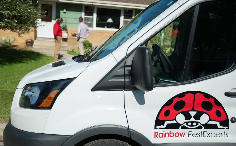 Rainbow Pest Experts Van